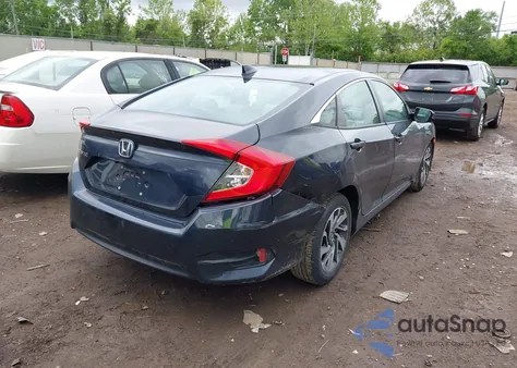 2018 Honda Civic Ex z USA, uszkodzony, nr VIN 2HGFC2F70JH550945
